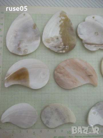 Лот от 12 бр. плочки от седеф, снимка 5 - Други стоки за дома - 53754623