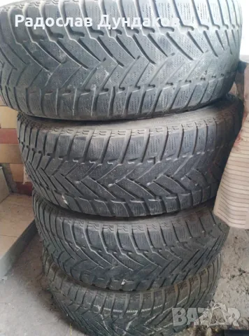 Оригинални алуминиеви джанти за Ford със зимни гуми 205/55R16, снимка 2 - Гуми и джанти - 49831787