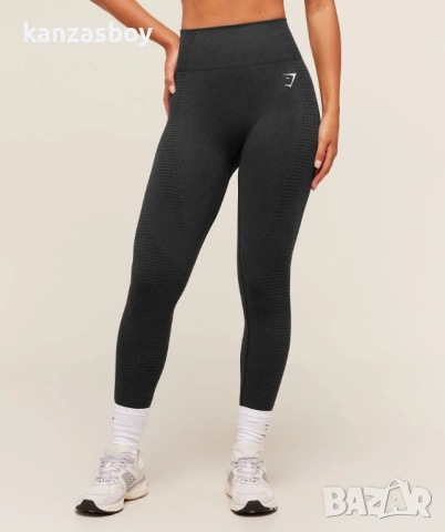 Gymshark Vital Seamless 2.0 Leggings Brown Marl - дамски фитнес клин С , снимка 2 - Клинове - 53864493