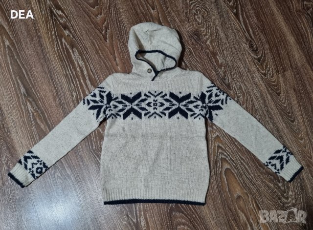 Суичер Бенетон с качулка, снимка 1