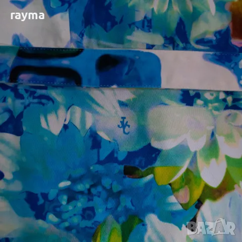  Versace оригинална памучна рокля принт цветя, снимка 6 - Рокли - 47966764