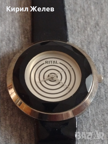 Модерен дамски часовник RITAL QUARTZ с кожена каишка много красив - 21785, снимка 7 - Дамски - 36229006