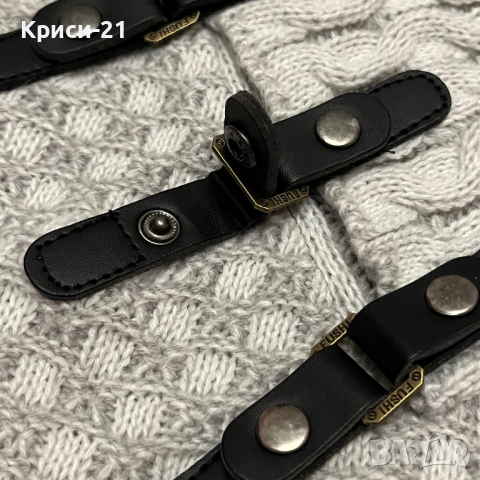 Мъжки пуловер плетен, снимка 4 - Пуловери - 44602770