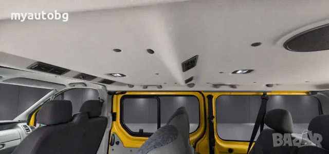 Бус под наем Renault Trafic 9 места ДЪЛГА БАЗА Ван под наем | Без депозит | Пътнически, снимка 8 - Rent a car - 55987513