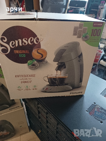  Philips Senseo HD7806 Еспресо кафемашина Philips HD7806/37 Senseo Original Eco, С капсули сива, снимка 4 - Кафемашини - 44652260