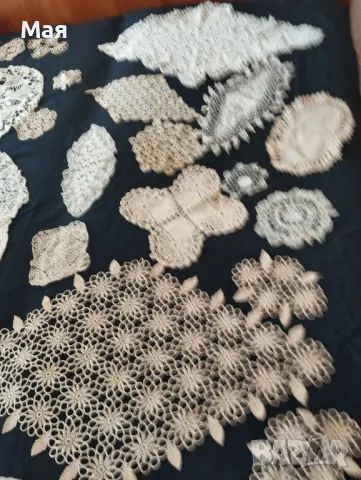 Красиви плетени покривки , едновремешни, снимка 15 - Антикварни и старинни предмети - 50431446