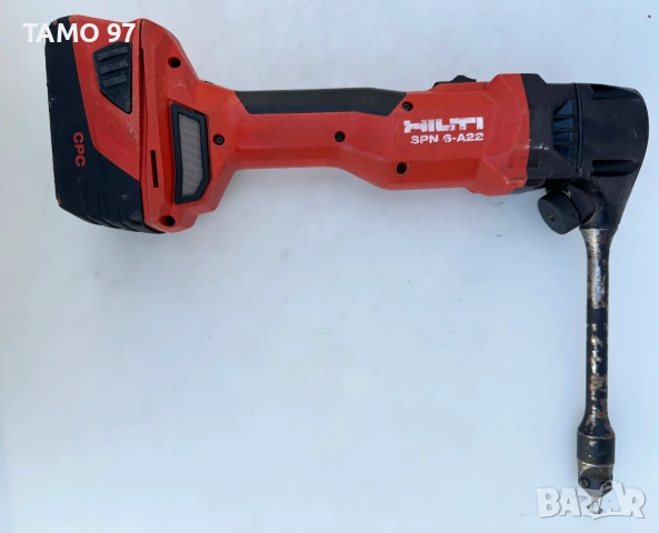 Hilti SPN 6-A22 - Акумулаторен безчетков нагер 2x22V 5.2Ah, снимка 4 - Други инструменти - 53699648