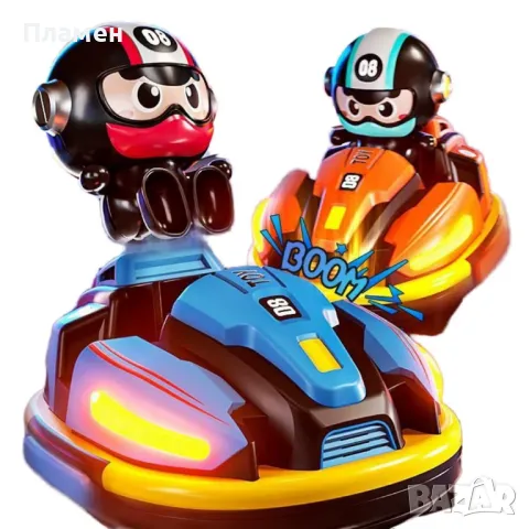 Ново!! Блъскащи колички с дистанционно управление игра за двама!, снимка 6 - Коли, камиони, мотори, писти - 49472126