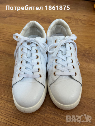 Дамски кецове FORNARINA естествена кожа, снимка 3 - Маратонки - 44583462