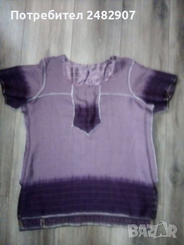 Дамска блуза - сатен, снимка 7 - Туники - 42007403