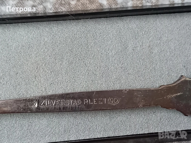 Нови колекционерски посребрени лъжички 6 броя, снимка 9 - Антикварни и старинни предмети - 52042055