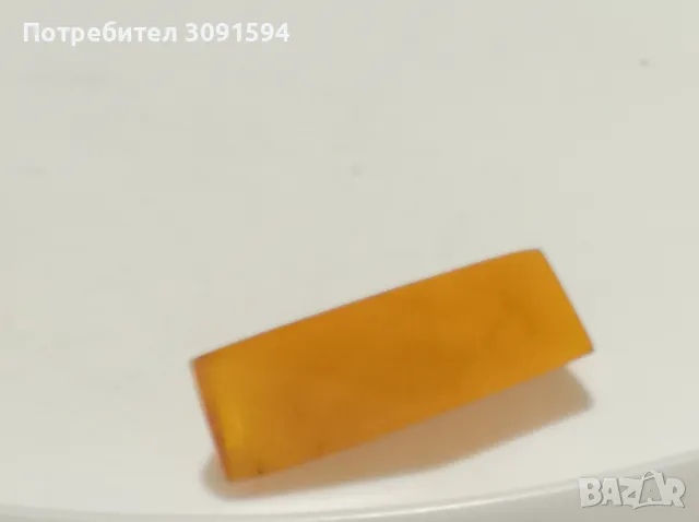 Стара позлатена руска брошка с кехлибар, снимка 8 - Антикварни и старинни предмети - 48691329