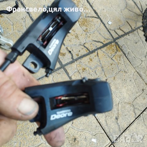 Хидравлични спирачки за велосипед колело Shimano deore bl m 535, снимка 2 - Части за велосипеди - 40487020
