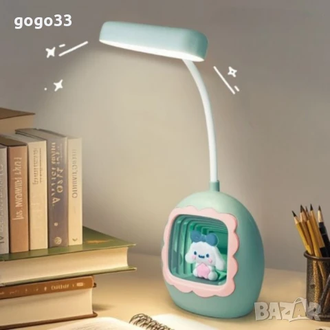 Детска LED настолна лампа с фигурки – забавна светлина за мечтатели., снимка 3 - Детски нощни лампи - 50939955
