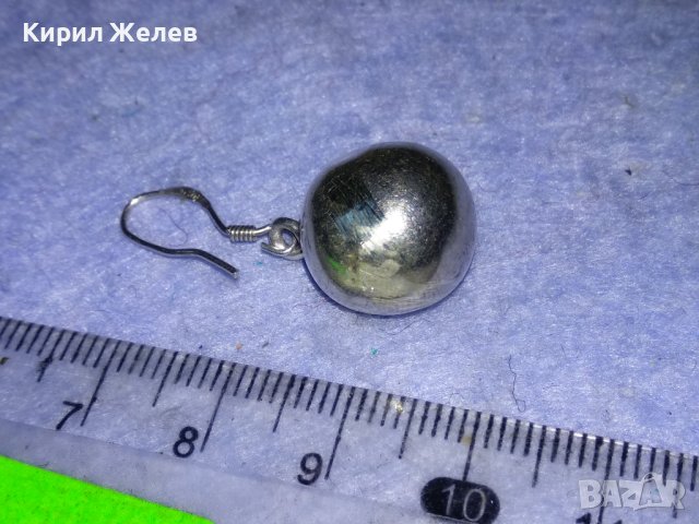 СТАРА СРЕБЪРНА КЛАСИЧЕСКИ РЕТРО СТИЛ ОБЕЦА ТОПЧЕ СРЕБРО 925 РЪЧНА ИЗРАБОТКА 22174, снимка 3 - Антикварни и старинни предмети - 40921147