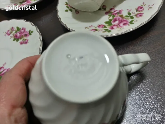 Стар английски порцелан чаши за чай кафе , снимка 9 - Антикварни и старинни предмети - 49146280