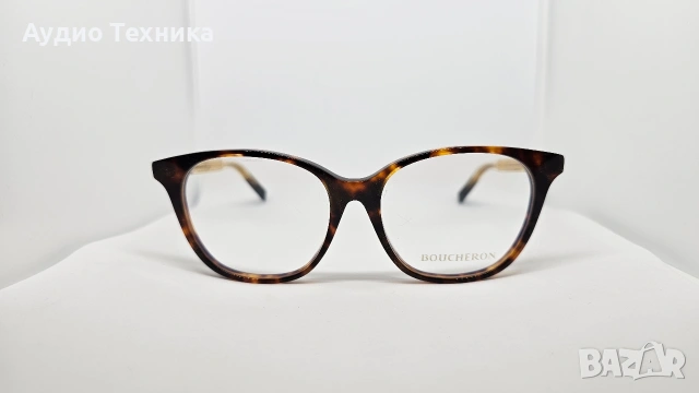 Boucheron BC0010OA 002 52-16-140 Havana / Yellow Asian Fit, снимка 3 - Слънчеви и диоптрични очила - 53542167