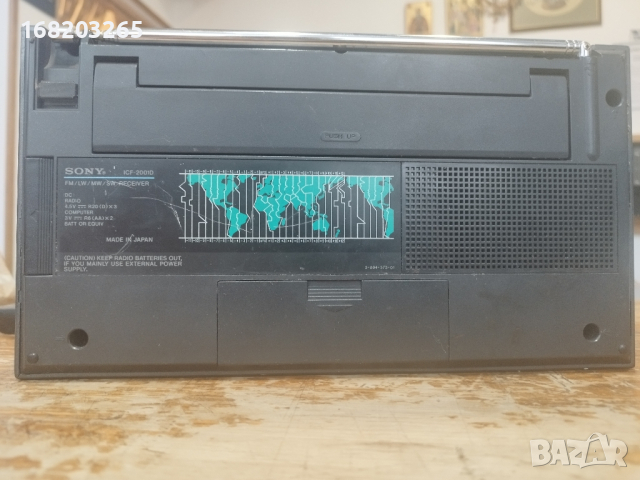 Сателитен радиоприемник SONY ICF-2001D, снимка 5 - Радиокасетофони, транзистори - 40430868