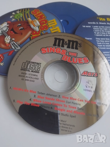 M&M's sings the blues - оригинален диск музика специално издание в метална кутия, снимка 2 - CD дискове - 51621582