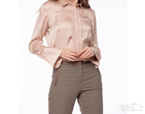Дамска бежова риза Giorgal - M/L