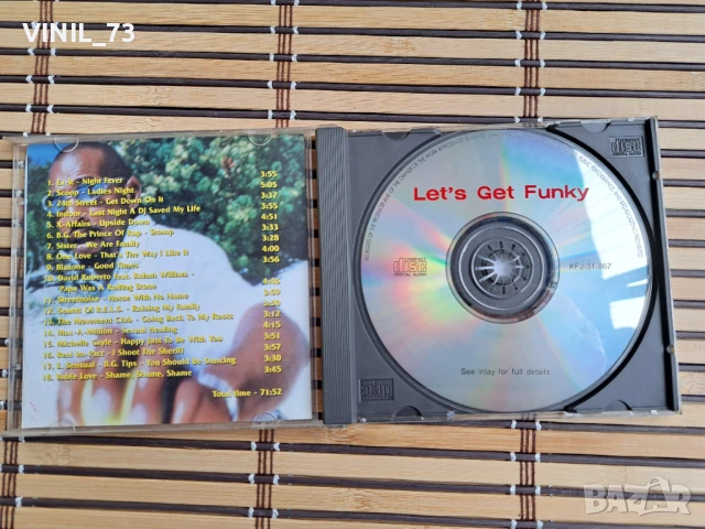 LET'S GET FUNKY, снимка 2 - CD дискове - 50571116