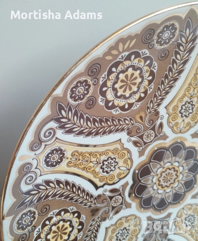 Съветска чиния за стена , снимка 2 - Колекции - 52841318