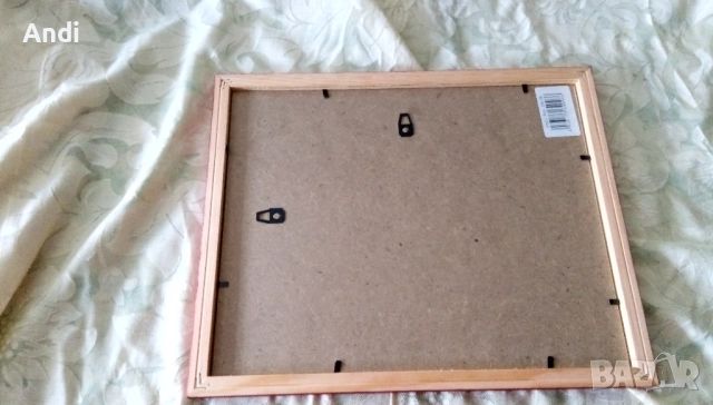 Икона на Свети вкм. Мина, репродукция с дървена рамка и стъкло, снимка 3 - Икони - 52777998