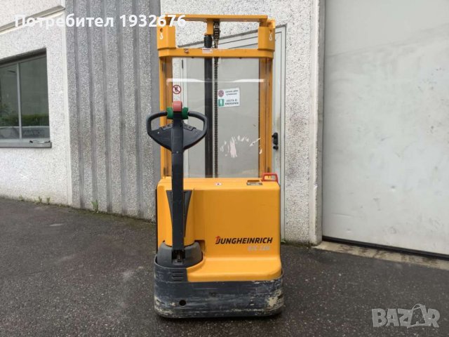Стакер Jungheinrich EJC 110 ,2008 г., снимка 2 - Други машини и части - 42000101