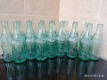 Оригинални бутилки на Кока Кола от 80те. Надпис на кирилица
