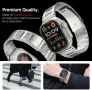 Метална каишка Miimall от титанова сплав за Apple Watch, 59,2 г, снимка 3