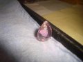 НАТУРАЛЕН ЮВЕЛИРНО ФАСЕТИРАН РОЗОВ КВАРЦ МЕДАЛЬОН СКЪПОЦЕНЕН КАМЪК ПЕНДАНТ БИЖУ АРТ - ВИСУЛКА 25997, снимка 14
