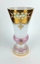 Ръчно рисувана бохемска ваза, снимка 4