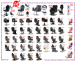 Бръснарски столове от 540лв НОВИ фризьорски столове от 220лв, снимка 1 - Бръснарски столове - 42739943