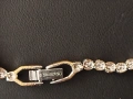 Оргинална сребърна гривна сваровски / svarovski, снимка 4