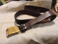 Стар военен колан БНА, снимка 3