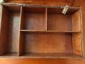 Продавам прекрасна кутия за бужута от тиково дърво , снимка 4