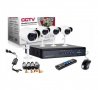 Комплект за видео наблюдение, 4 бр. камери с кабел, DVR, CCTV, USB, интернет, снимка 2