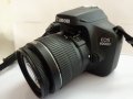 Canon 4000D +18-55 мм F/3.5-5.6 III + 32 ГБ карта + чанта, снимка 1