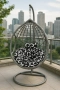 Люлка-градинска люлка -висяща, тип яйце-гнездо, снимка 6
