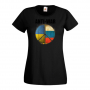 Дамска тениска ANTI WAR, Украйна,спрете войната, подкрепям Укркайна, снимка 1 - Тениски - 36113452