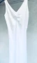 Елегантна бяла рокля лен 100% Италия, снимка 5
