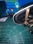 Нова Регулируема Велосипедна каска с USB акумулаторна задна светлина Мъже Жени Скутер Скейтборд , снимка 8