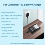 Ново Зарядно CB-2LDC за Canon NB-11L NB-11LH SX420 SX410 IXUS батерия, снимка 6