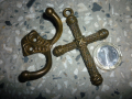 Бронзов Кръст Закачалка, снимка 1 - Антикварни и старинни предмети - 44514845