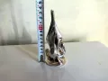 Страхотна Посребрена Статуетка- Лебеди, снимка 8