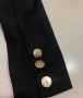Дамски черен блейзър Alessa XS , снимка 7