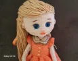 Ръчно плетена кукла, снимка 3