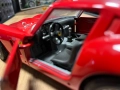 BBURAGO метална колекционерска количка модел FERARRI 250 GTO 1962г., снимка 4