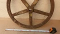 старо огромно колело, чигун , снимка 4