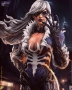 Черната котка на Марвъл Веномизирана/ Black cat Venomized , снимка 1